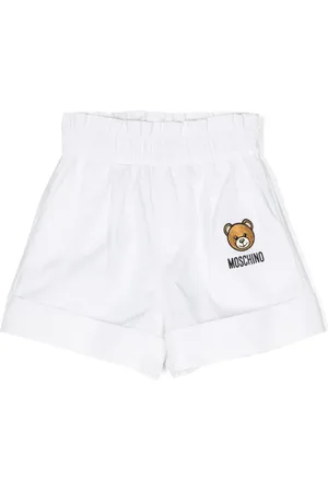 Moschino Short en popeline à patch Teddy Bear