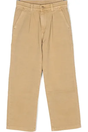 Ralph Lauren Pantalon en coton à coupe droite