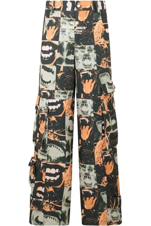 GCDS Pantalon à imprimé graphique