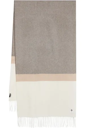 Lady Anne écharpe en cachemire à design colour block
