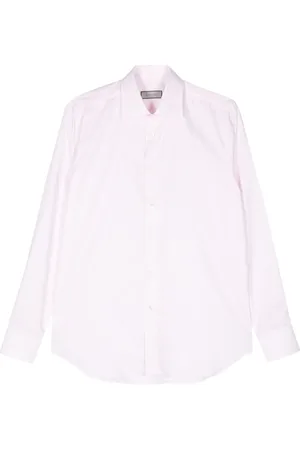 CANALI Chemise en coton à rayures