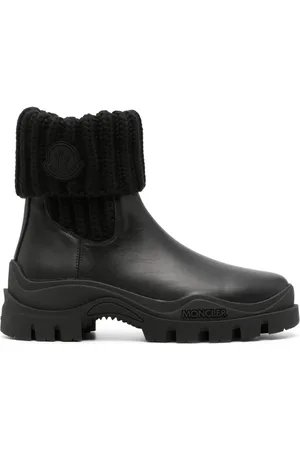 Moncler Bottines Larue à maille nervurée