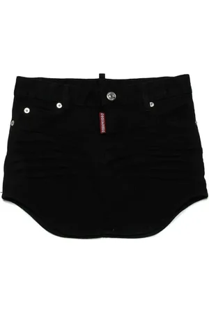 Dsquared2 Jupe en jean à logo imprimé