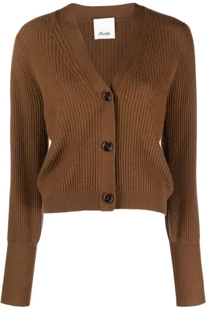 Allude Cardigan en cachemire à col v