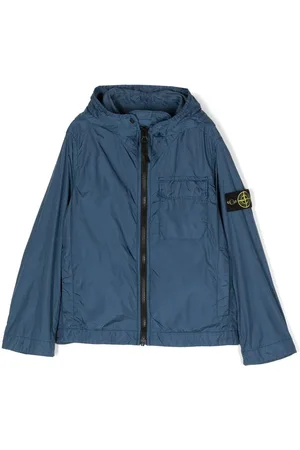 Stone Island Veste à patch logo