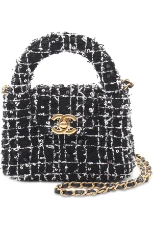CHANEL Mini pochette Kelly à bride en chaîne (2021-2024)