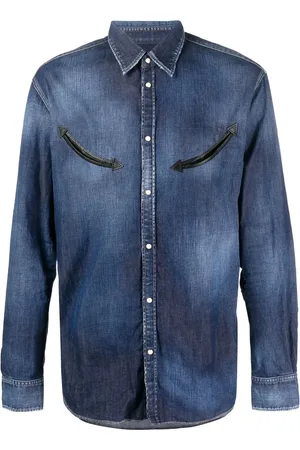 Dsquared2 Chemise en jean à manches longues