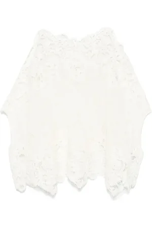 ERMANNO SCERVINO Haut à broderies