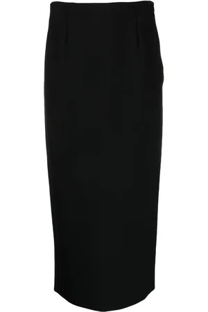 Emporio Armani Jupe droite à taille haute