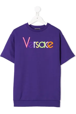 VERSACE T-shirt à patch logo