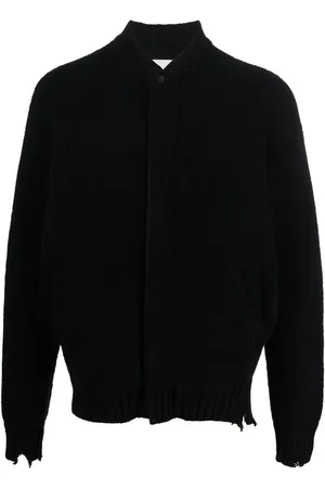 LANEUS Veste bomber zippée en polaire