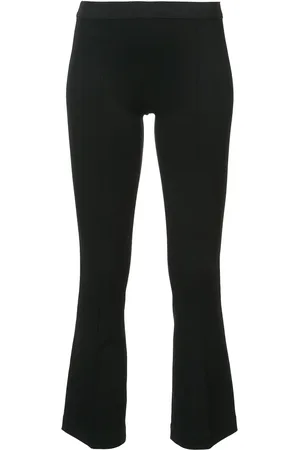 Helmut Lang Pantalon crop évasé