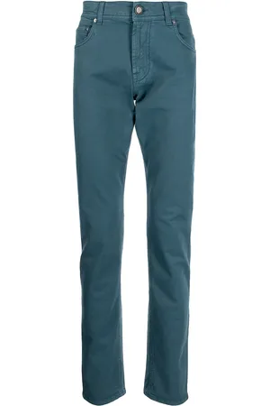 corneliani Pantalon fuselé à taille haute