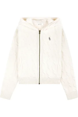 Sporty & Rich Cardigan à logo brodé
