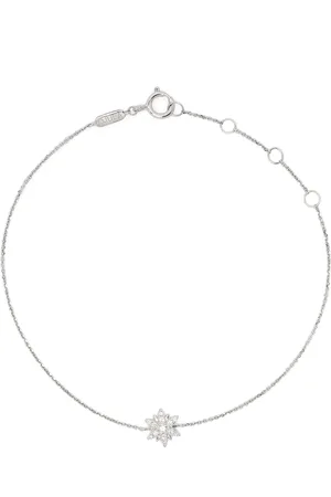 DJULA Bracelet en or blanc 18ct à diamants