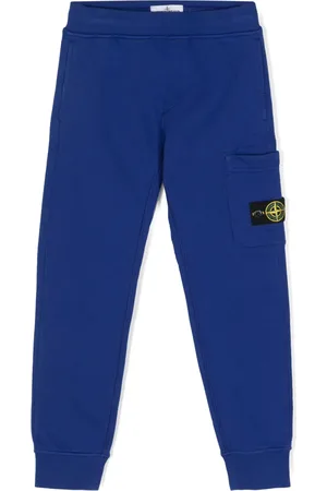 Stone Island Pantalon de jogging à patch Compass