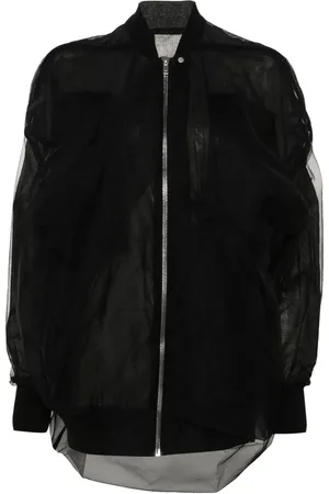 Rick Owens Manteau à superposition en tulle