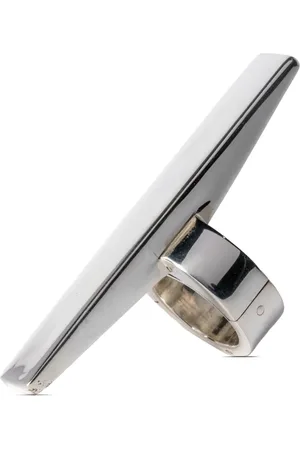 PARTS OF FOUR Bague Sistema Rotated Bridge en sterling