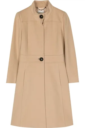 Céline Manteau à simple boutonnage
