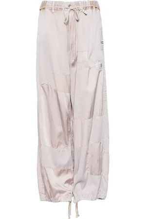 Maison Mihara Yasuhiro Pantalon droit à patch logo