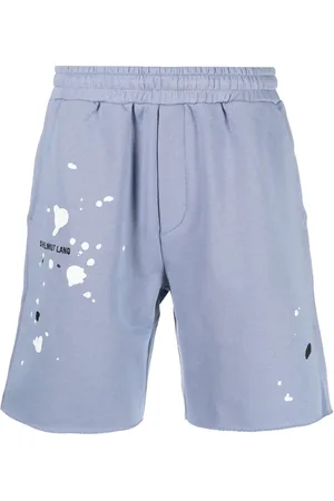 Helmut Lang Short de sport à logo brodé