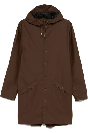 Rains Imperméable en cuir artificiel