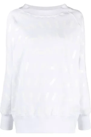 Maison Margiela Sweat à bandes contrastantes