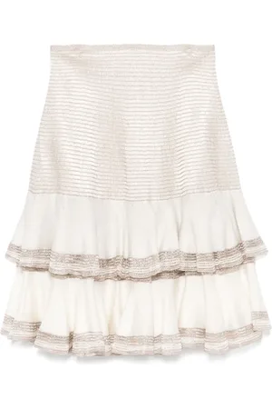 Alaïa Minijupe à volants (années 2000)
