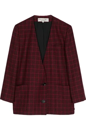 Dior Blazer à carreaux