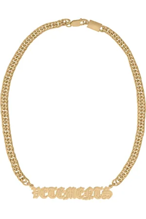 Vetements Collier Gothic Logo