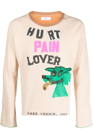 ERL T-shirt à slogan imprimé