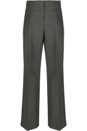Burberry Pantalon de tailleur à coupe droite