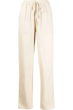 Marant Etoile Pantalon en soie Viamao à coupe ample