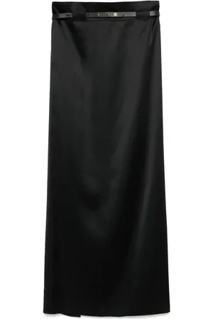 BEVZA Jupe longue en satin