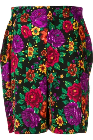 Comme des Garçons Short à fleurs
