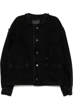 SONGZIO Veste en jean à encolure ronde