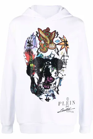 Philipp Plein Hoodie à imprimé graphique