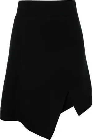 SACAI Minijupe Sponge Sweat à design asymétrique
