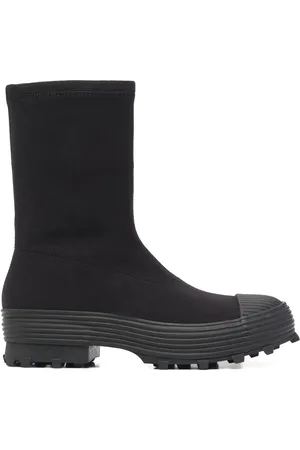 Camper Bottes à bout contrastant