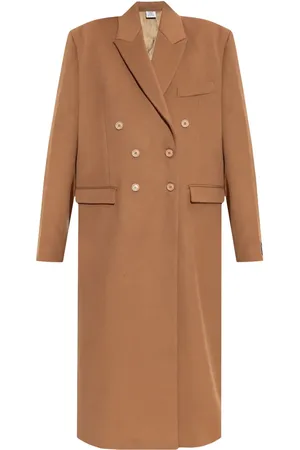Vetements Manteau croisé en laine