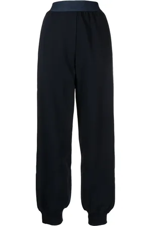 Alberta Ferretti Pantalon de jogging à ceinture à logo