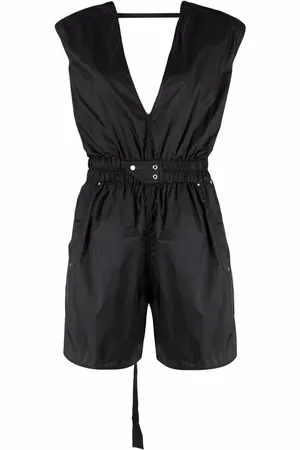 Rick Owens Combishort à col v