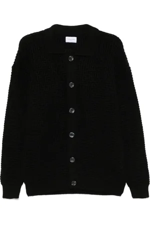 Family First Cardigan en maille gaufrée