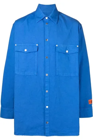 Heron Preston Chemise boutonnée à patch logo
