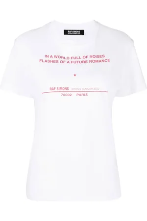 RAF SIMONS T-shirt à imprimé Tour