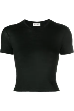 Nanushka T-shirt en laine à encolure ronde