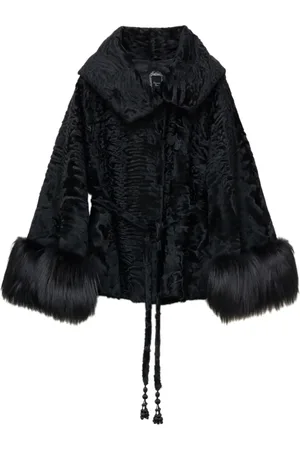 Dior Veste à poignets bordés de fourrure