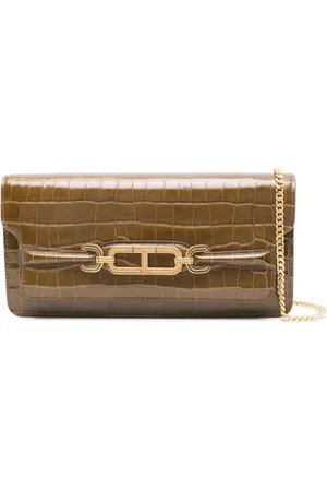 Tom Ford Petit sac porté épaule Whitney à effet peau de crocodile