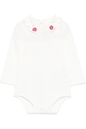 Simonetta Body à col volanté