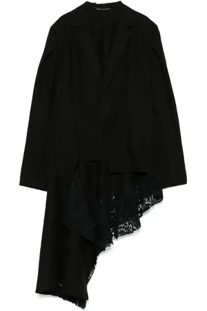 YOHJI YAMAMOTO Blazer à design asymétrique